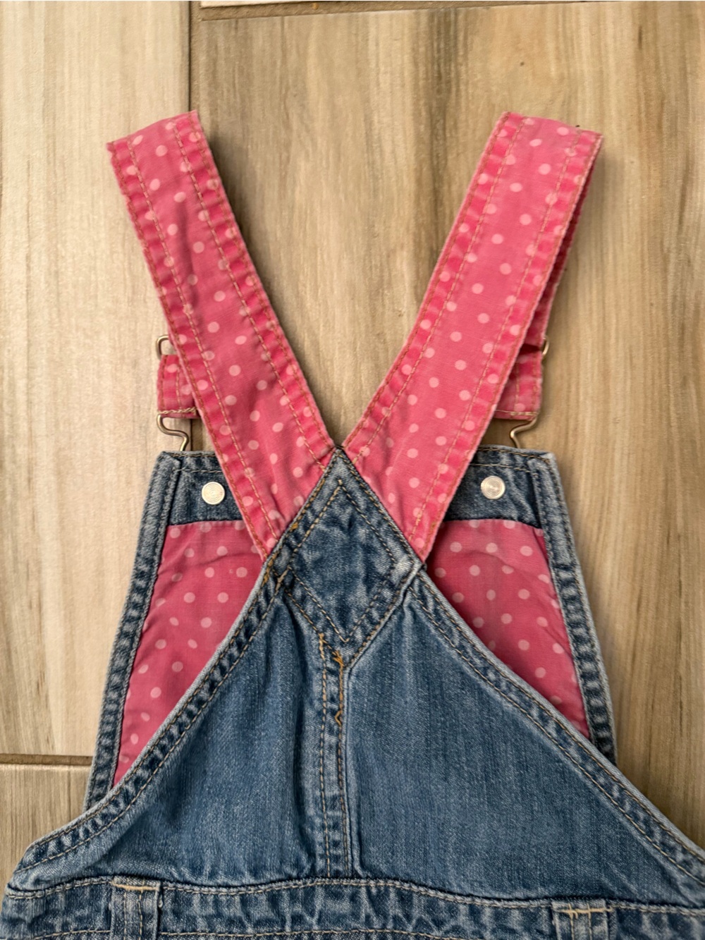 Vintage Y2K Oshkosh Floral Overalls Dress - Picture 9 of 11